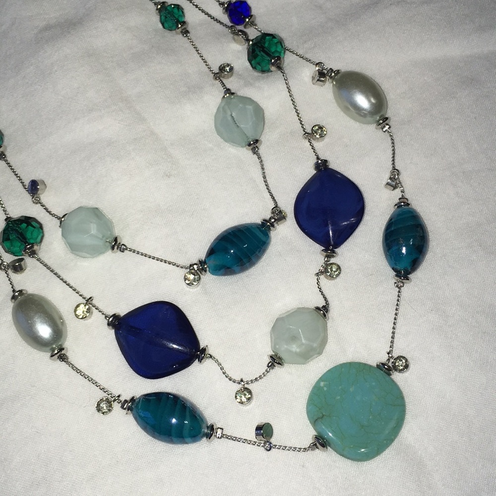 Three Strand Necklace.
